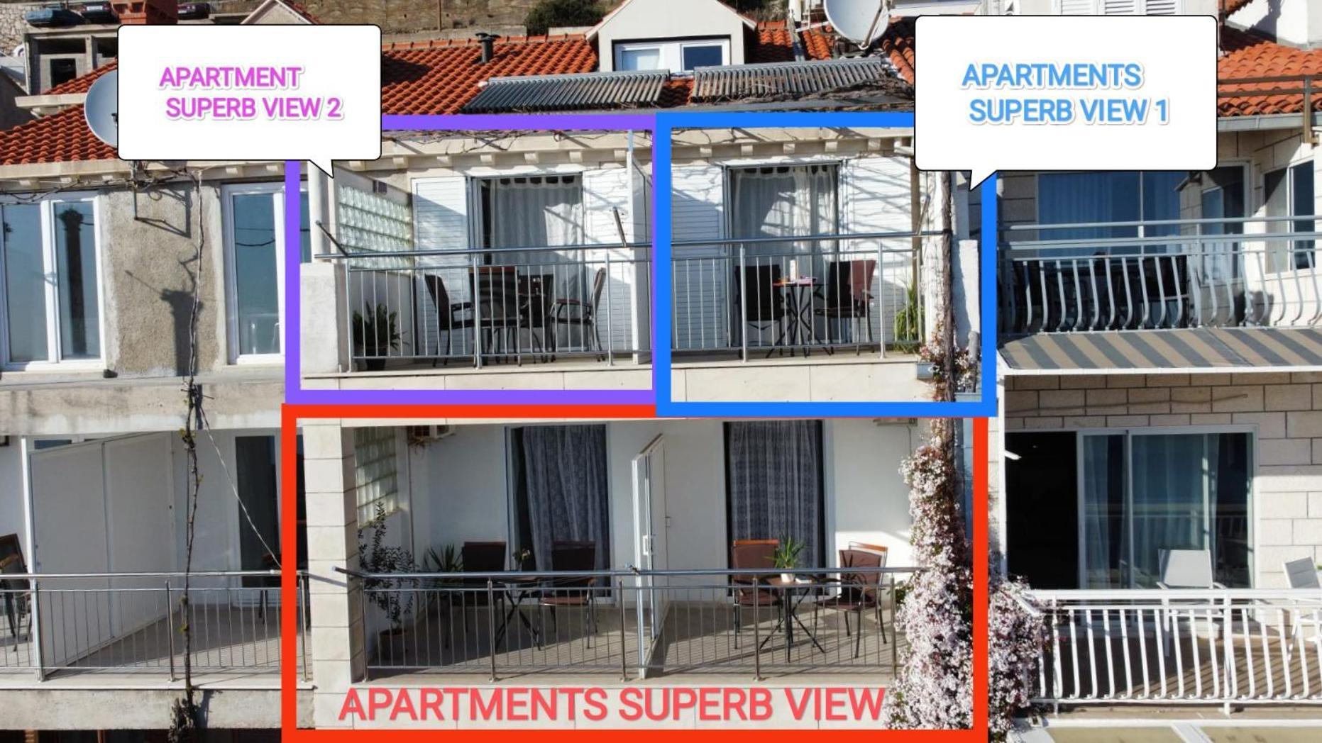 Apartments Superb View Dubrovnik Kültér fotó
